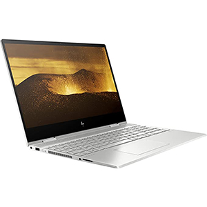 HP Envy x360 15-CN1073 CONVERTIBLE 2-IN-1 Core™ i7-8565U 1.8GHz 512GB SSD 8GB 15.6" (1920x1080) TOUCHSCREEN BT WIN10 Webcam Backlit Keyboard ASH SILVER. 90 Day Warranty,